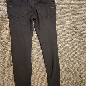 American eagle, black jeggings